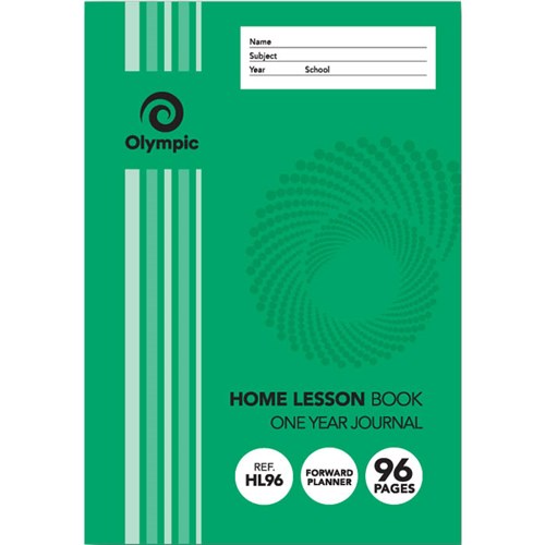 Olympic Home Lesson Book 205x142mm One Year Stapled 96 page_2